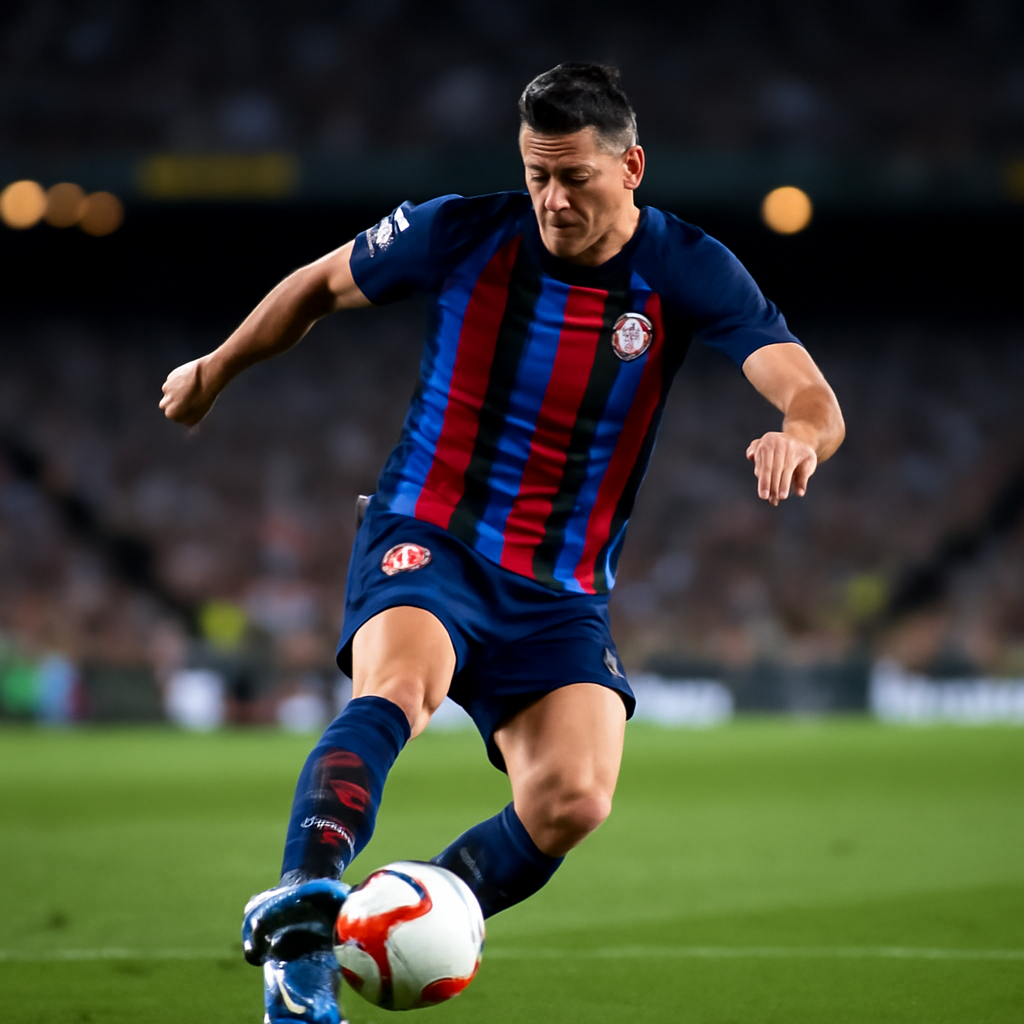 Robert Lewandowski La Liga Scoring Transition