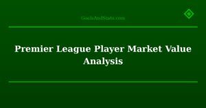 Premier League Player Market Value Analysis