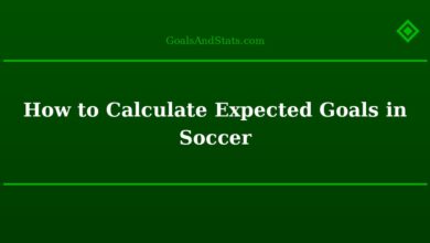 How to Calculate Expected Goals in Soccer